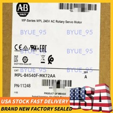 Brand New Allen-Bradley MPL-B4540F-MK72AA Encoder Feedback Servo No Brake