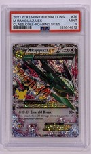 2021 Pokemon TCG Celebrations M Rayquaza EX #76 Classic Coll-Roaring Skies PSA 9