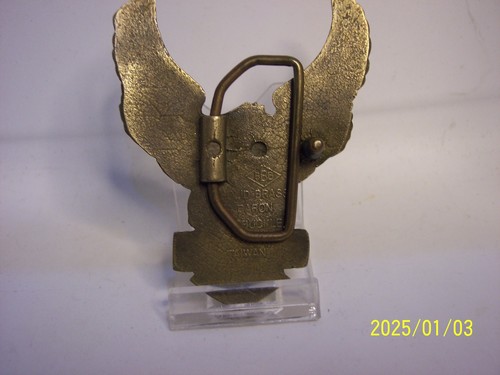 HARLEY DAVIDSON VINTAGE 1979 BARON 6135 FULL EAGLE BELT BUCKLE - Picture 2 of 3