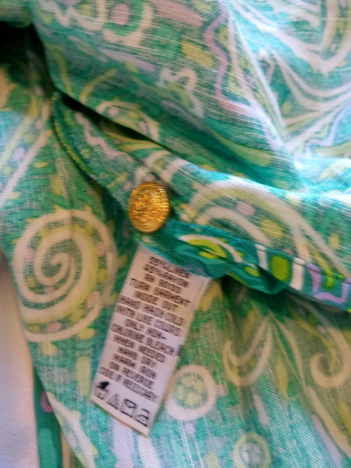 Vintage bob mackie wearable art dress shirt - image 5
