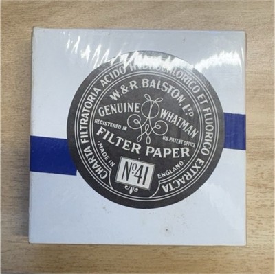 Whatman No. 41 Ashless Filter Paper Circles 9.0 cm 100 for Bio Lab
