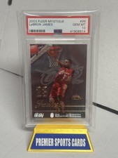 2003 Fleer Mystique #99 Lebron James PSA 10 Gem Mint Rookie RC Lakers Basketball