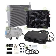 Brand New 12v Ac Kit Universal Under Dash Compressor Kit Air Conditioner