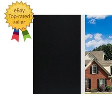 Total Blackout Window Film Privacy Static Cling, 100 Light Blocking A...