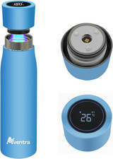 UV Self-Cleaning Water Bottle, Vacuum Insulated Stainless Steel Rechargeable Dri