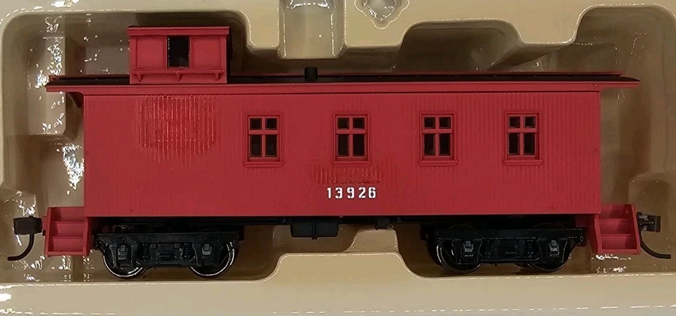 932-7564 Walthers CB&Q 30' 4-Window Caboose (Missing Parts) - Image 3 of 4