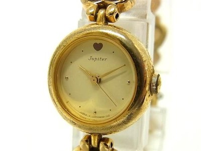 ORIENT E4511M90-132 Jupiter SS x Metal Watch Ladies Gold DN1326