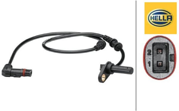 Hella 6PU012679-491 Sensor FüR Raddrehzahl ABS Sensor Raddrehzahl-image