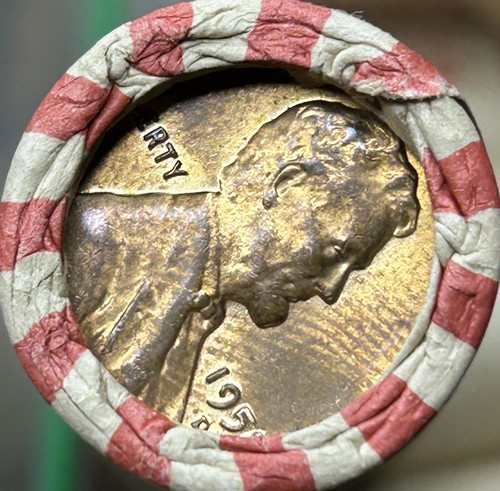 Rollo de centavo de trigo Old Estate de colección - extremo de centavo con cabeza de indio de 1897 - Imagen 2 de 2