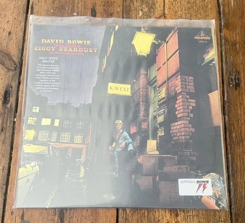 DAVID BOWIE - THE RISE AND FALL OF ZIGGY STARDUST 1/2 SPEED MASTER VINYL LP NEW