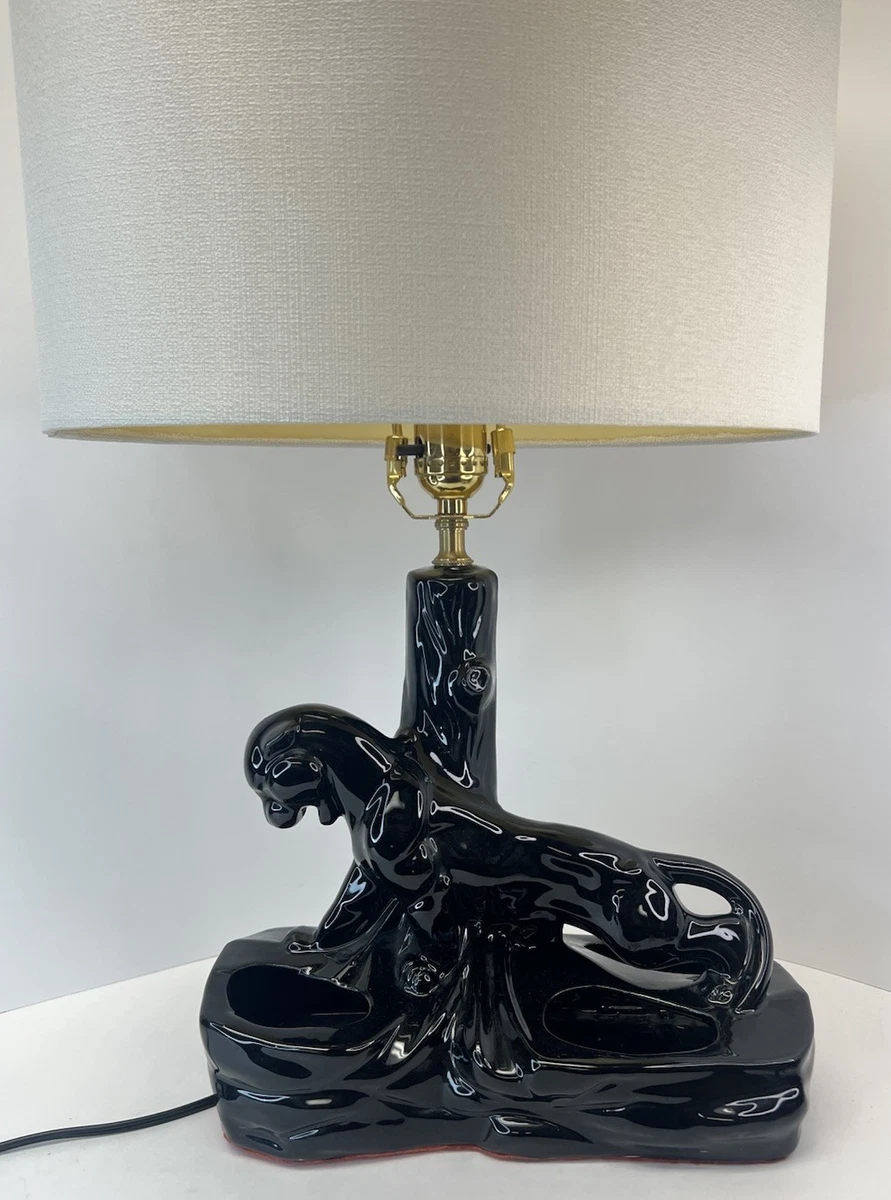 ビンテージ　パンサー　ランプ Vintage Panther Lamp, Retro & Mid-Century Collectibles (1950s) for