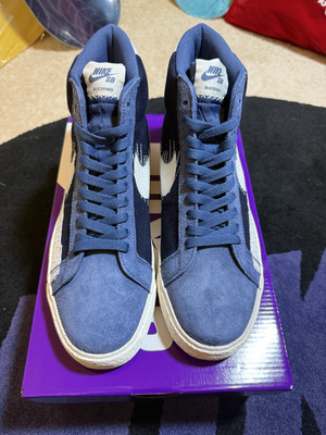 NIKE SB ZOOM BLAZER MID PRM SKATE NEW RARE DS AUTHENTIC US 9.5 CT0715 400