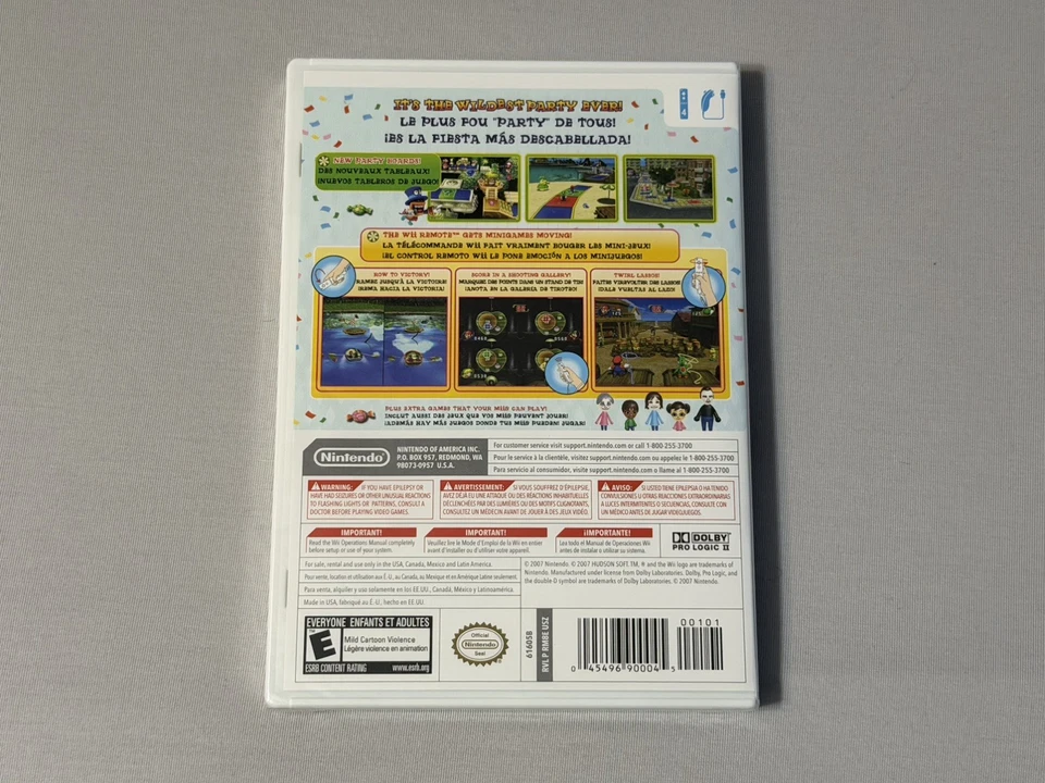 New Mario Party 8 Nintendo Wii Brand New Factory Sealed - Image 4 of 4