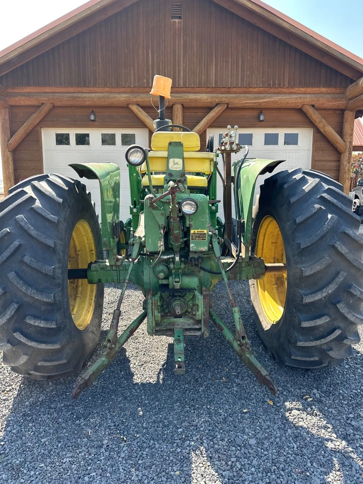 John Deere 4020 W Superstars 4101 1965 cargador de nivel automático y lanza de pacas y canastilla Foto 4 de 4