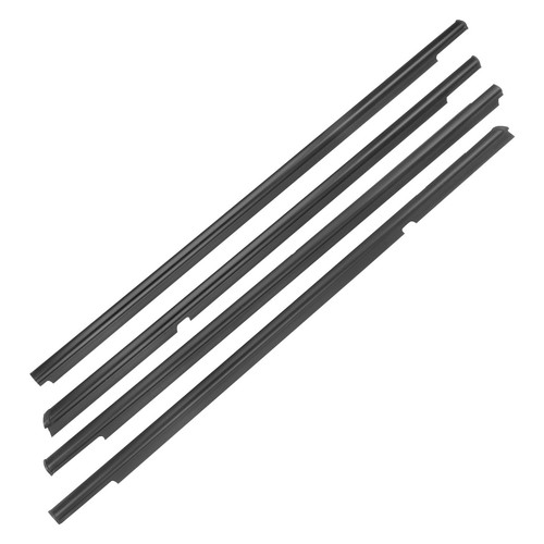 4Pcs Weatherstrip Window Moulding Trim Seal Belt Compatible with Mitsubishi L... - Picture 8 of 8