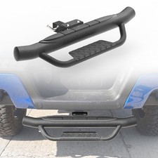 2 Receiver Hitch Step Rear Bumper Guard With Pin Anti-rattle Clamp Truck Suv