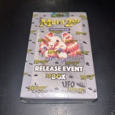 MetaZoo CCG - Cryptid Nation UFO - RELEASE EVENT BOX (39-Card Deck, 3 Boosters+)