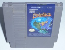 Solstice (Nintendo NES Authentic Game) Cleaned Tested Working