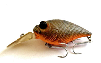 Megabass MR-X Griffon Wobbler, Crankbait, Kunstköder, 4,5 cm, Floating