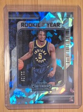 Jarace Walker 2023-24 Panini Contenders Rookie Of The Year Blue Cracked Ice /25