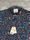 New Sz 3XL Men’s RSVLTS X Disney Pixar Coco Music In Me Kunuflex Shirt Black AOP