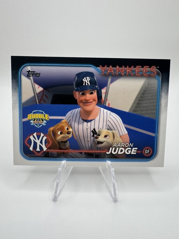 2024 Topps Update Aaron Judge Paw Patrol #PP-2 Yankees Baseball Card