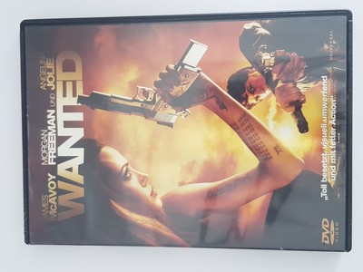 Wanted DVD - Actionthriller mit Angelina Jolie - Gebraucht