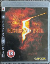 Resident Evil 5 – Sony PlayStation 3 PS3 Game – Capcom – Complete – PAL – 18