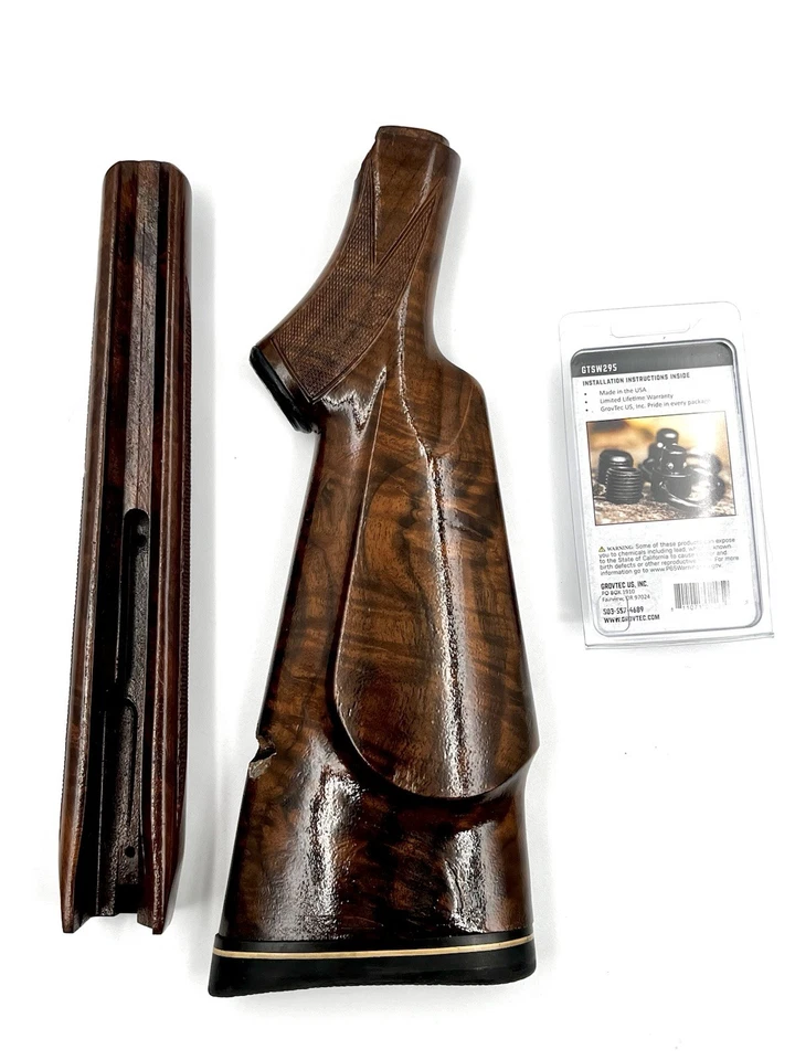 Browning Model B78 Sporter Stock & Forearm Set Gloss - Slight Damage, See Photos - Image 2 of 4