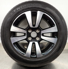 CITROEN C3 AIRCROSS MK1 16" BLACK ALLOY WHEEL TRAINGLE TYRE 205/60R16 13469363
