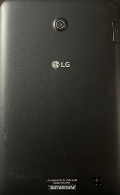 LG G Pad F7 LK430 Android Tablet 7  WiFi Working Tested  