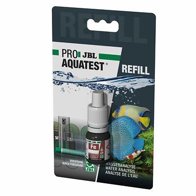 JBL Eisen Test Fe Refill ProAquaTest  Süß-/Meerwasser Aquarien & Teichen