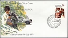 1971 Australia RSPCA Centenary 6c First Day Cover, Very Good Condition