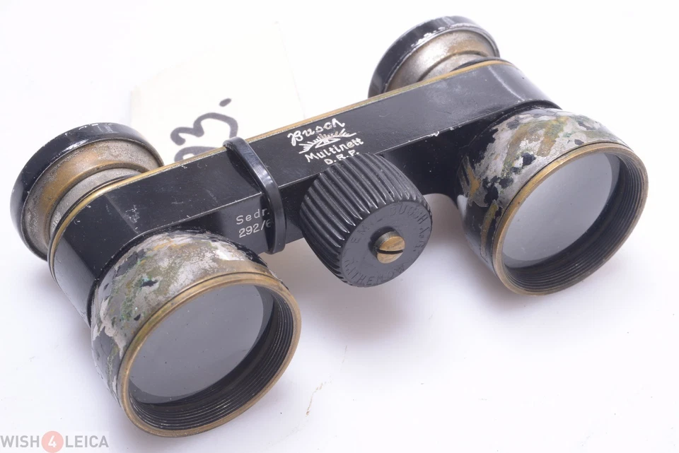 ✅ BUSCH BINOCULARS, DOUBLE TELESCOPE MULTINETT ‘F.A. THIELE KOPENHAVN’ SMALL - Image 2 of 4