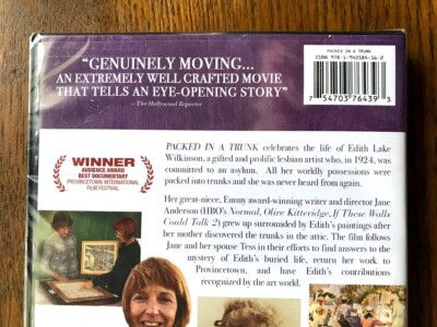 Packed in a Trunk (DVD) Edith Lake Wilkinson, 2015, FACTORY SEALED