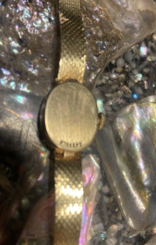 Vintage Omega Damenuhr & Band 14k Gold mit Diamanten 18,1 Gramm - Bild 5 von 16