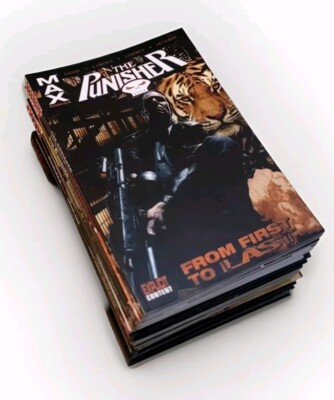 Marvel The Punisher MAX Garth Ennis Steve Dillon+Various Titles Collection Lot