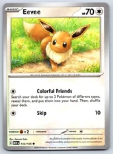 Eevee - Scarlet Violet 151 MEW EN 133/165 Pokemon Card NM