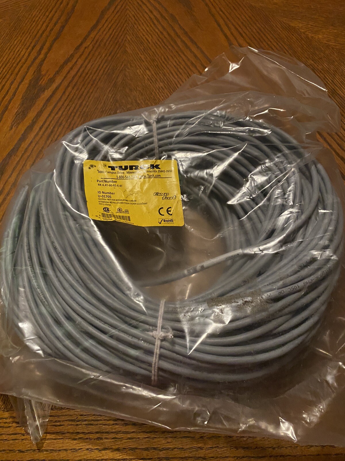 Turck RK 4.4T-60-RS 4.4T U01705 Cable
