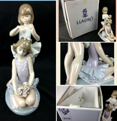 Lladro First Ballet Ballerina Girls 5714 Figurine - MINT IN BOX | eBay