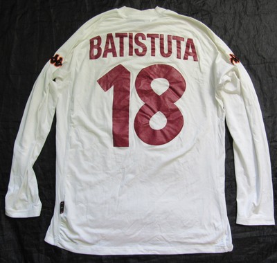 batistuta jersey number