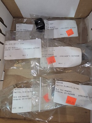 HUSTLER / BIG DOG MISC. PARTS ( NEW )