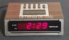 VINTAGE DIGITAL DISPLAY ALARM CLOCK FOR WESTLOX 22644 COLLECTOR FANS MOVIE PROP