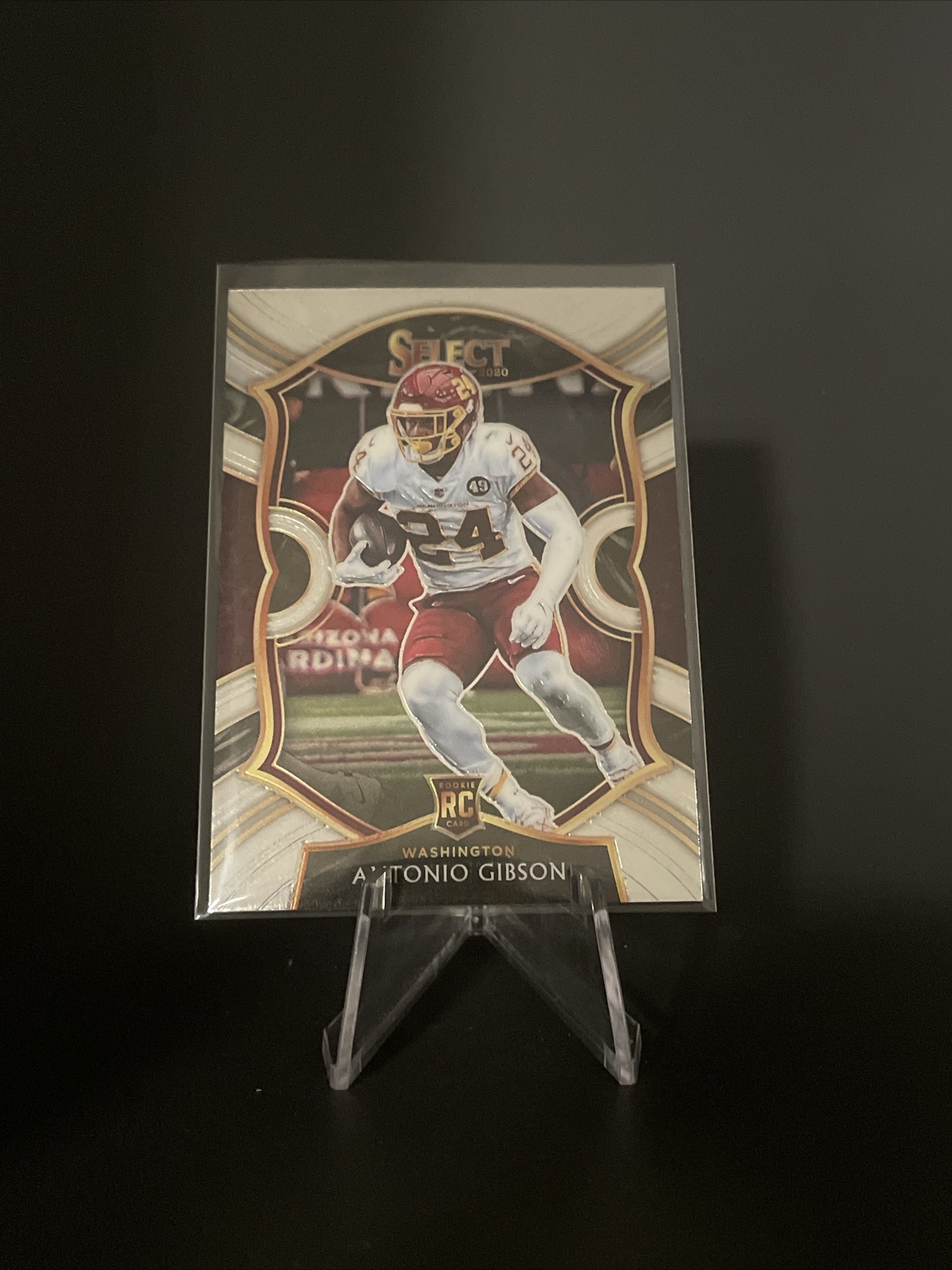 2020 Select Antonio Gibson Concourse Silver Prizm Rookie RC #72 Washington N892