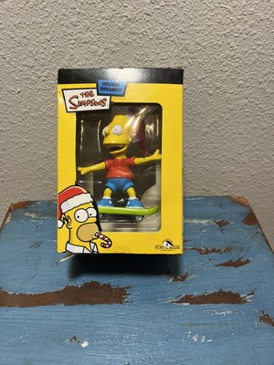 Bart Simpson on a Skateboard Christmas Tree Ornament 2004-Kurt S. Adler NIB