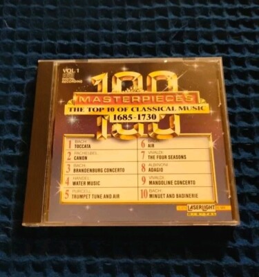 100 Masterpieces Vol. 1 - The Top 10 Of Classical Music 1685-1730