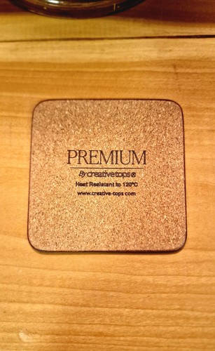 Beautiful Red Coaster - Set of 6 - Picture 3 of 3