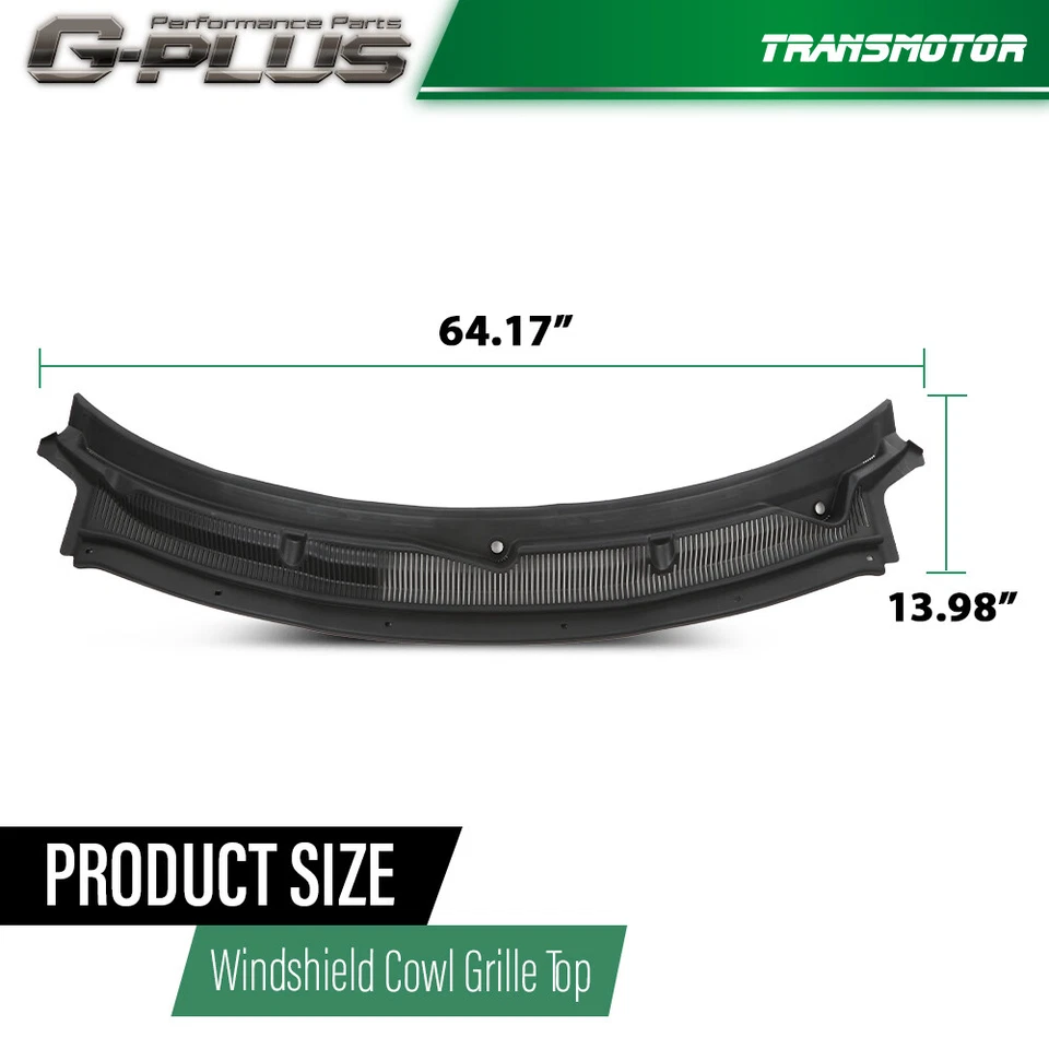 Fit For Ford Explorer Windshield Cowl Grille Top (2011-2019) BB5Z78022A68AA - Image 3 of 4