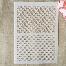 Decorative Plastic Template Stencil - DIY Crafts Wall Painting Scrapbook Stencil