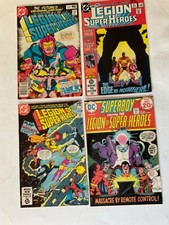 Lot of 4 Legion of Super-Heroes Superboy 203, 262, 278, 298 Amethyst Preview